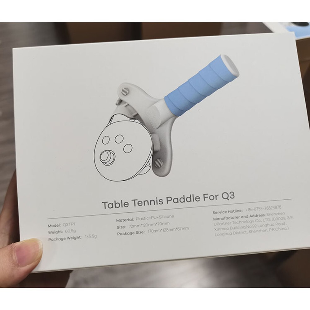 1pc VR Controller Table Tennis Paddle Accessories For Quest 3