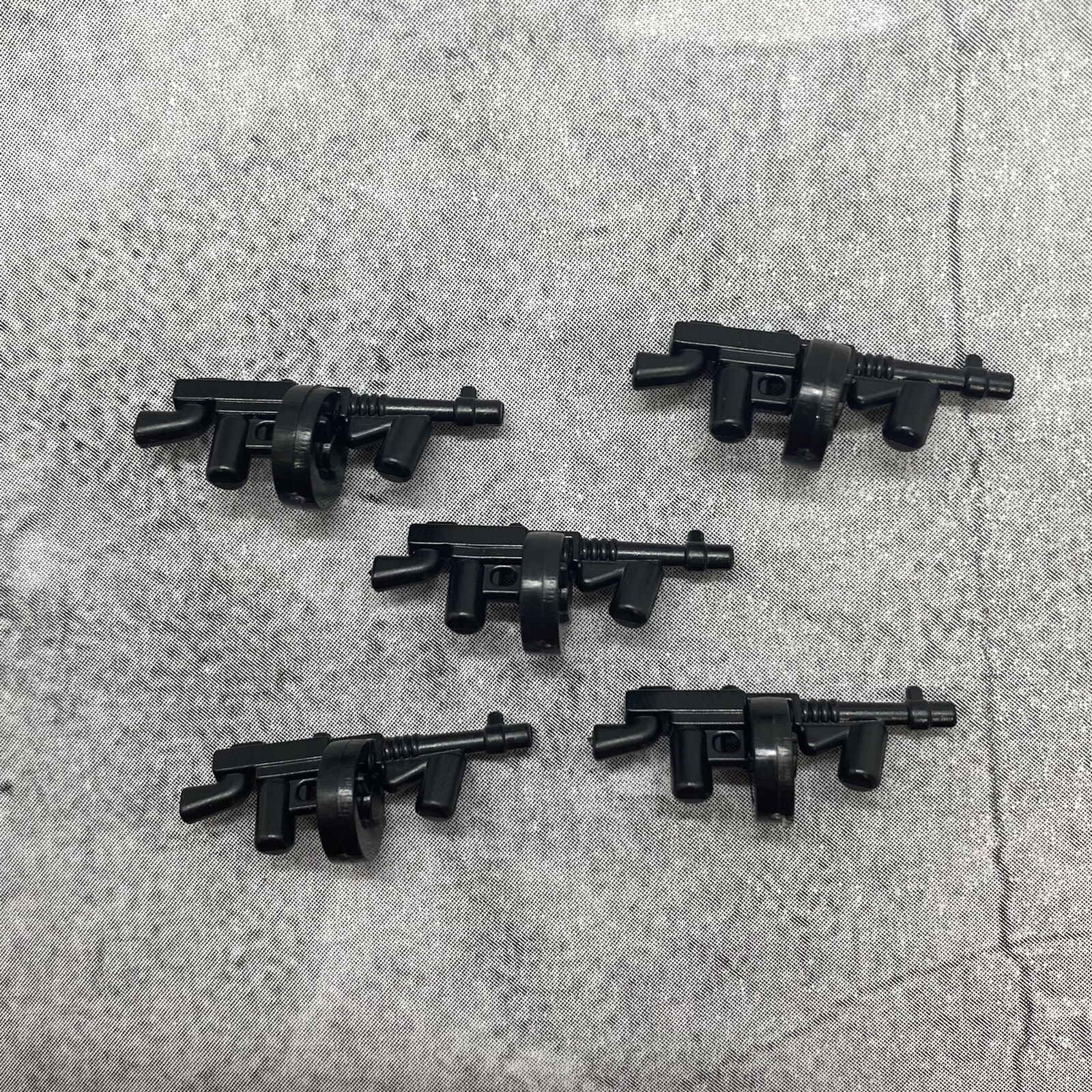 5pack Tommy Gun Blocks Weapons Accessories for Minifigures B70912