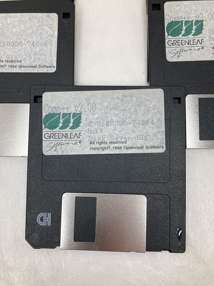 Greenleaf Software Comm ++ V2.0 Communication Library for C++ 1994 Programming