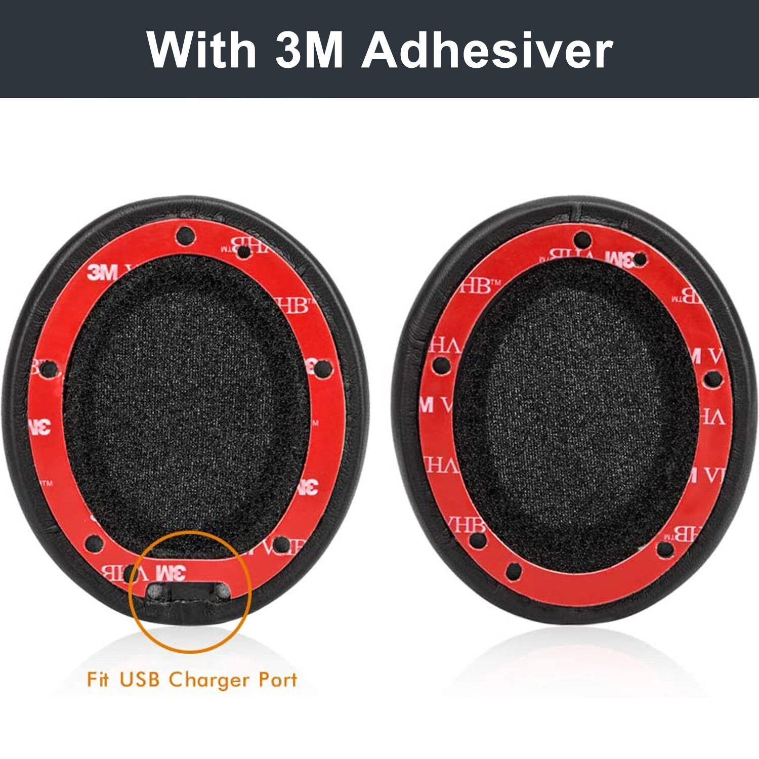 1 Pair For Beats By Dre Studio 2 3 Wireless / Wired Headphones Ear Pad Cushion