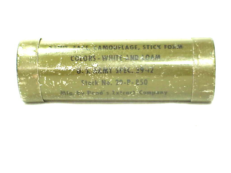 W.W. II - Paint Face - CAMOUFLAGE STICK - White & Foam