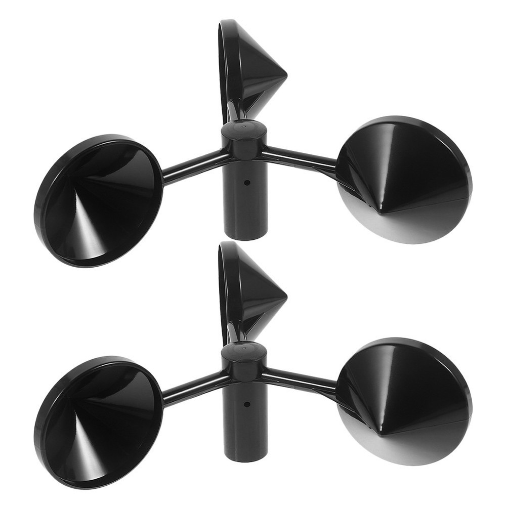 2 Pcs Anemometer Cup Wind Speed Measuring Device Small Indicator Professional