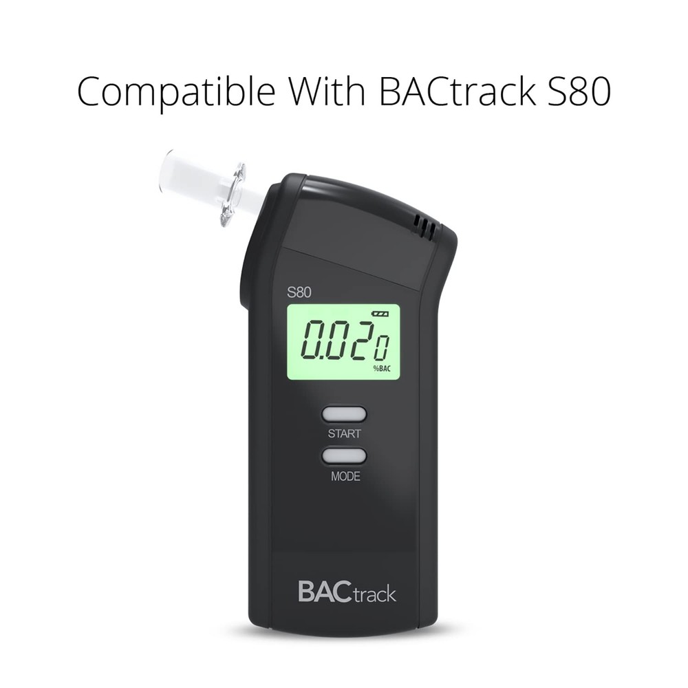 Breathalyzer Mouthpieces 20 Count | Compatible with S80, Scout, Element Testers