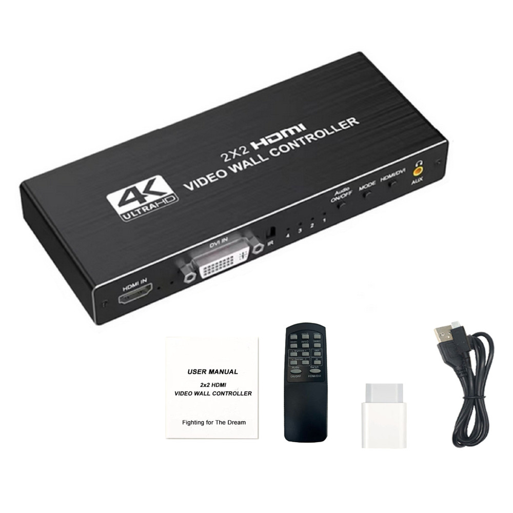 1X2 1X4 1X3 2X1 3x1 4X1 2x2 HDMI DVI Multi Video Controller Processor Splicer e