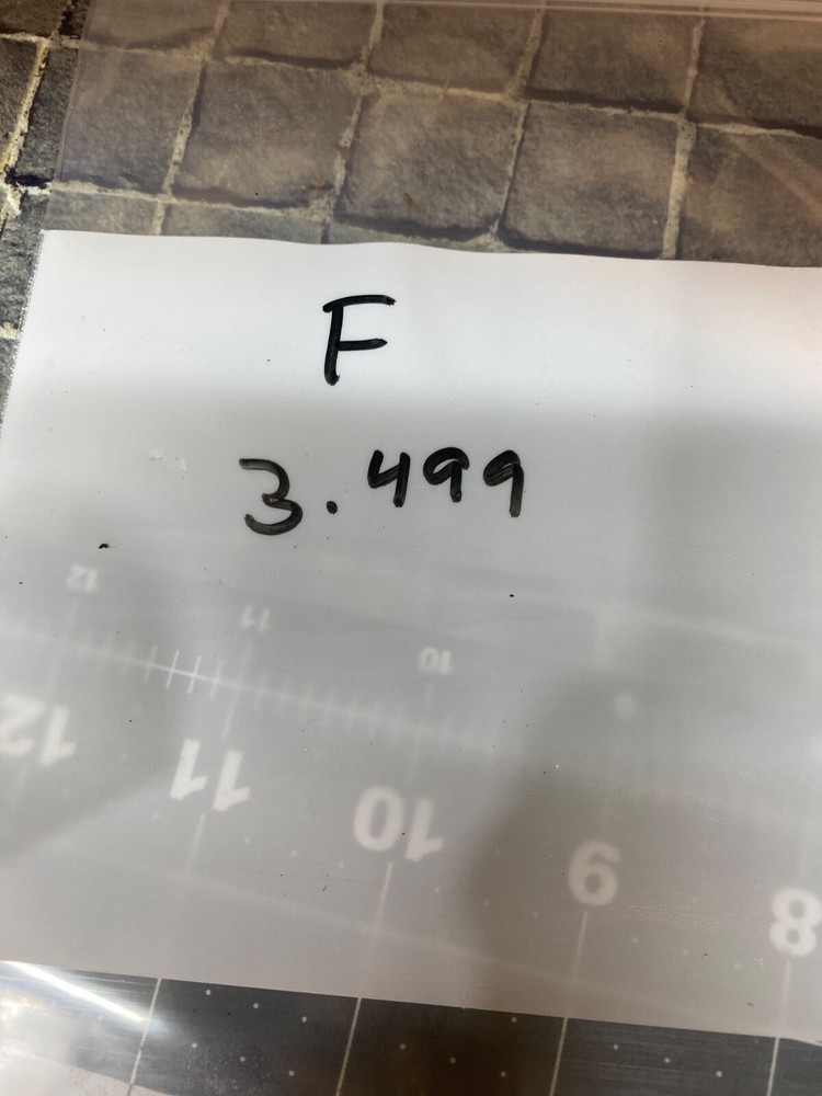 One WILSON TOOL/AMANDA 3.499" ID Die