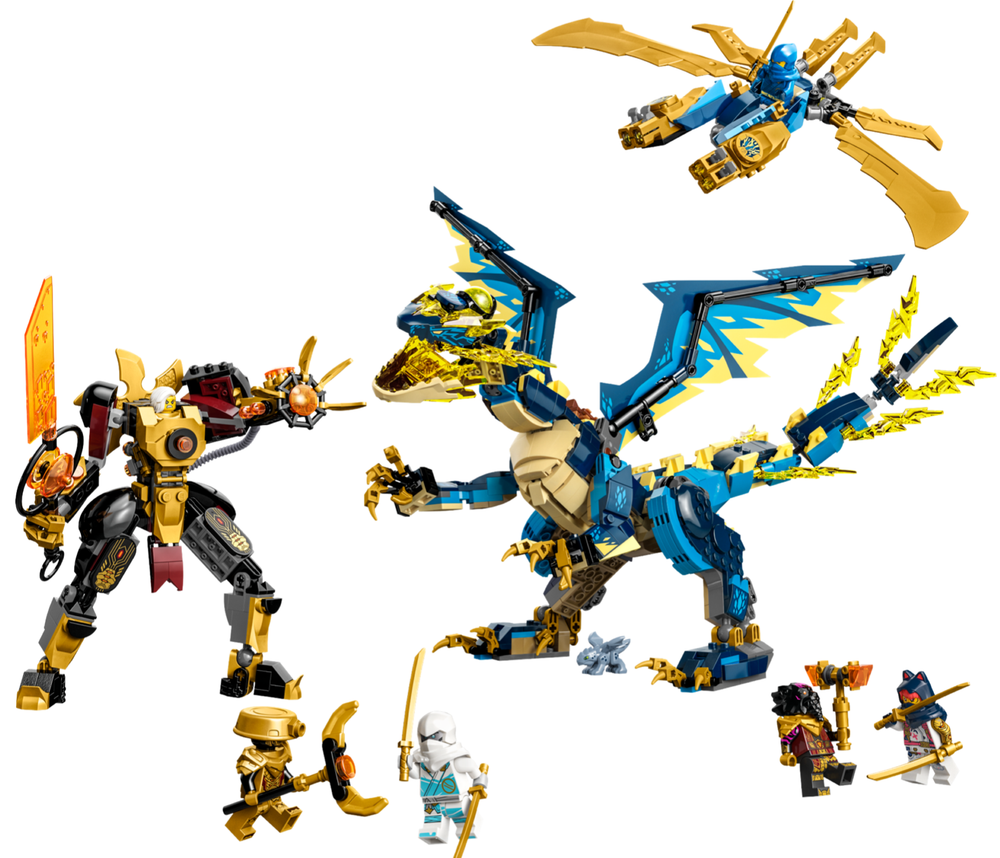 LEGO Ninjago Imperium Guard Minifigure from set 71796 - Quantity Available