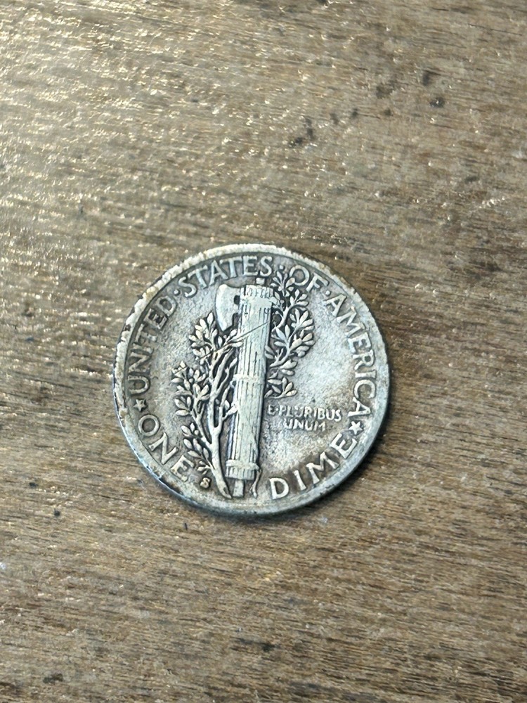 1935S Mercury Dime F