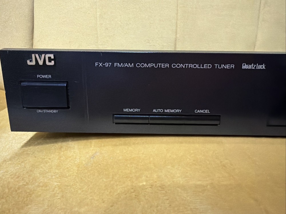 JVC FM AM Computer Controlled Quartz Lock Stereo Tuner FX-97