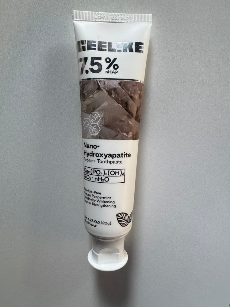 CEELIKE 7.5% Nano Hydroxyapatite Toothpaste - 2 x 4.23 oz
