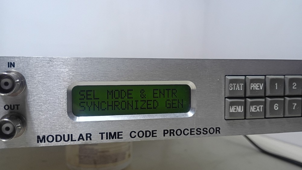 Trak Systems 9000A-1 Modular Time Code Processor P/N 49000-1000-101