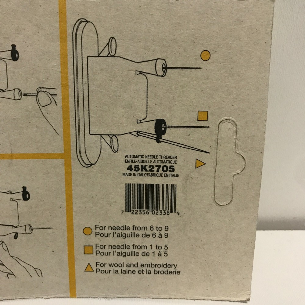 PERFECTO Automatic Needle Threader 3 needle Channels New Sealed