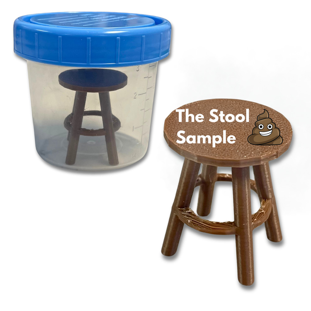 The Stool Sample – Hilarious Mini Stool Gag Gift in Sample Container