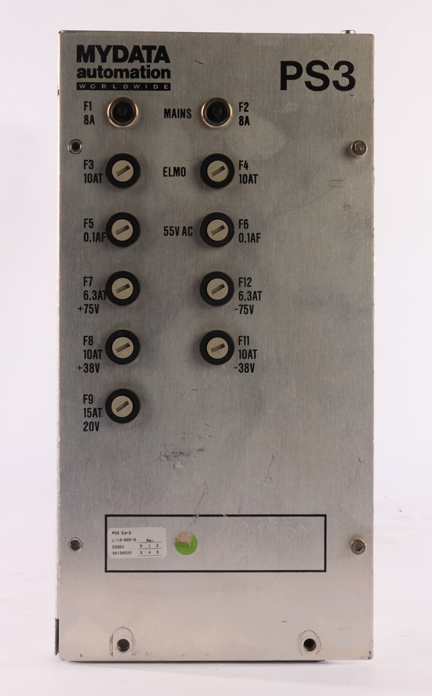 MYDATA AUTOMATION PS3 ED-3 L-019-0022-3