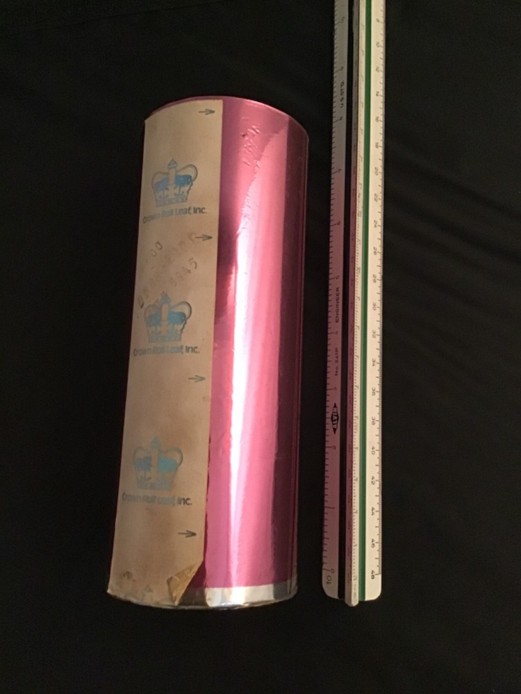 Purple Embossing Foil Roll Crown Roll Leaf, Inc.