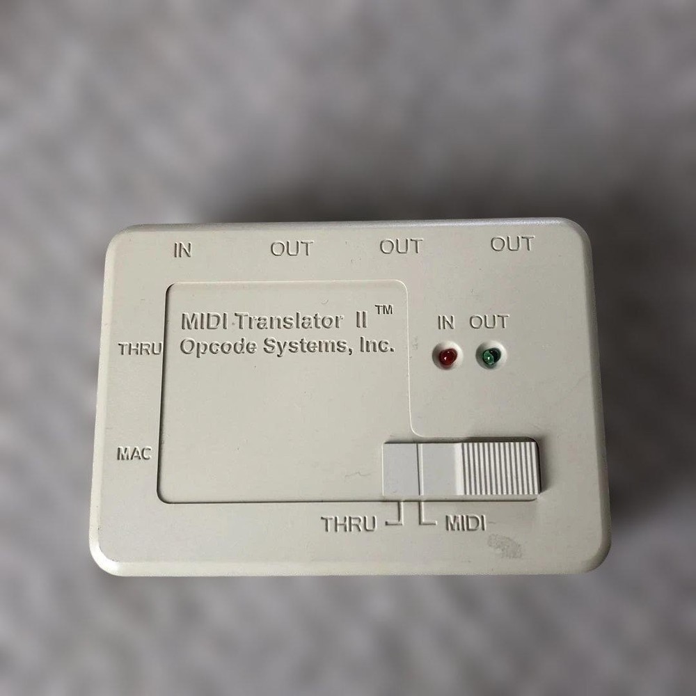 Roland MT-32 & Opcode MIDI Translator II Used Synth Module Japan Gift