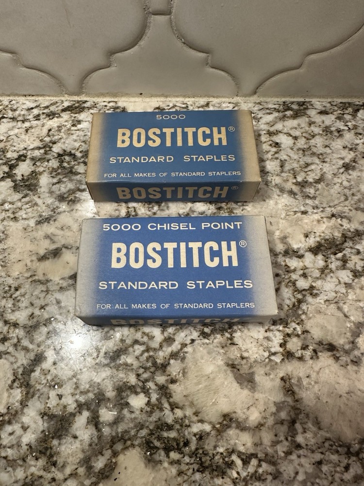vintage Bostitch Chisel Point 5000 Standard Staples