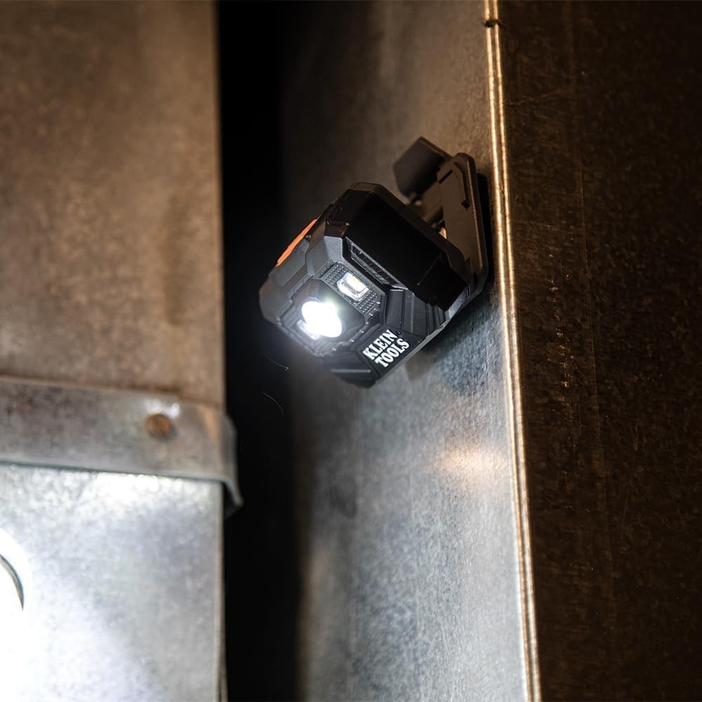 Klein Tools 56062 Rechargeable LED Headlamp / Worklight for One Size, Black
