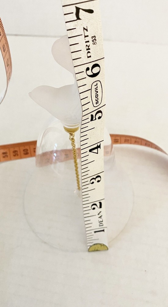 Crystal Bell With Bird Handle