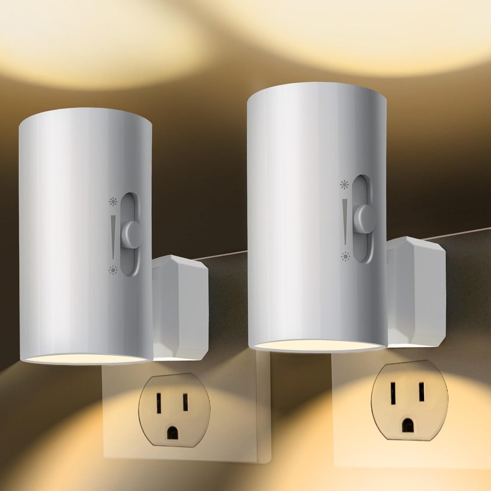 Night Light, Led Lights Plug into Wall, Sensor Dusk to 3000K Soft White
