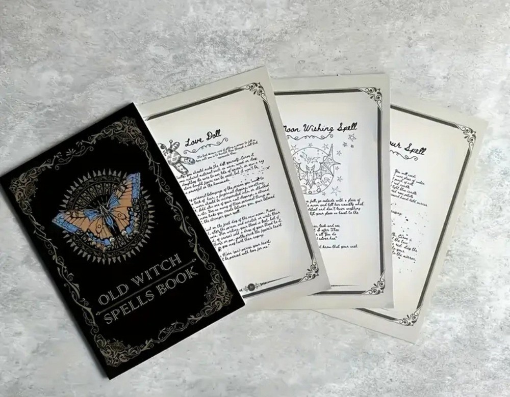 Old Witch Spells Book SC Sealed