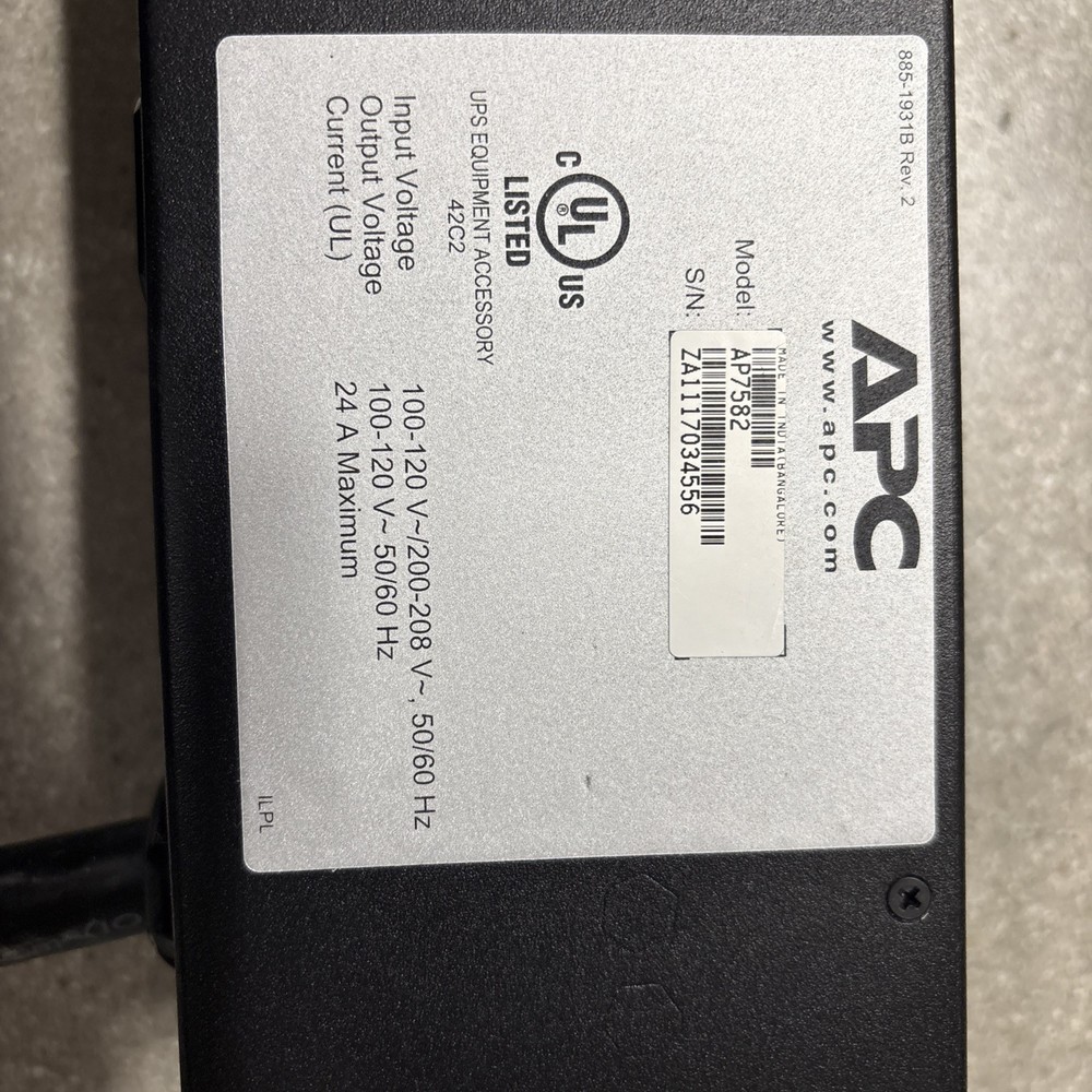 APC AP7582