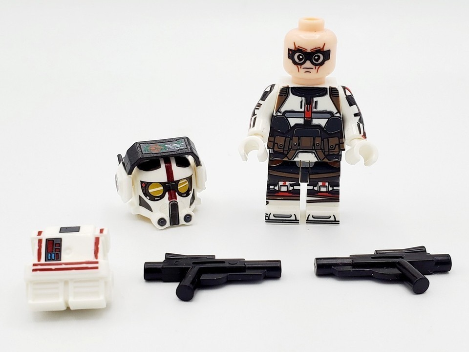 Bad Batch Custom Star Wars Minifigure Lego Clone Force 99 Elite Black Commandos