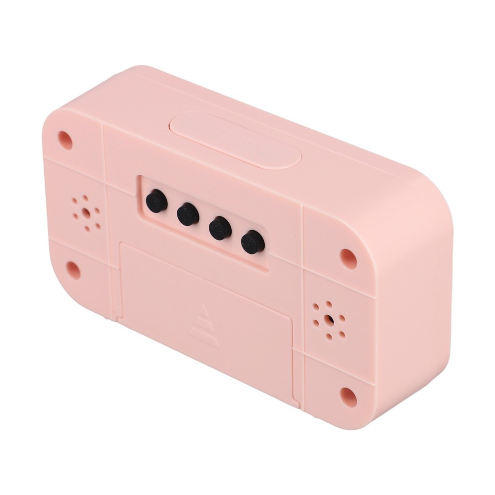 Multi Functional LCD Alarm Clock with Temperature Sensor and Multiple Alarms