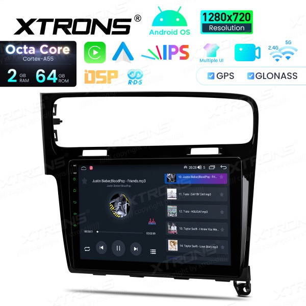 Android Car Stereo Xtrons for VW Golf 7 2/64 GB