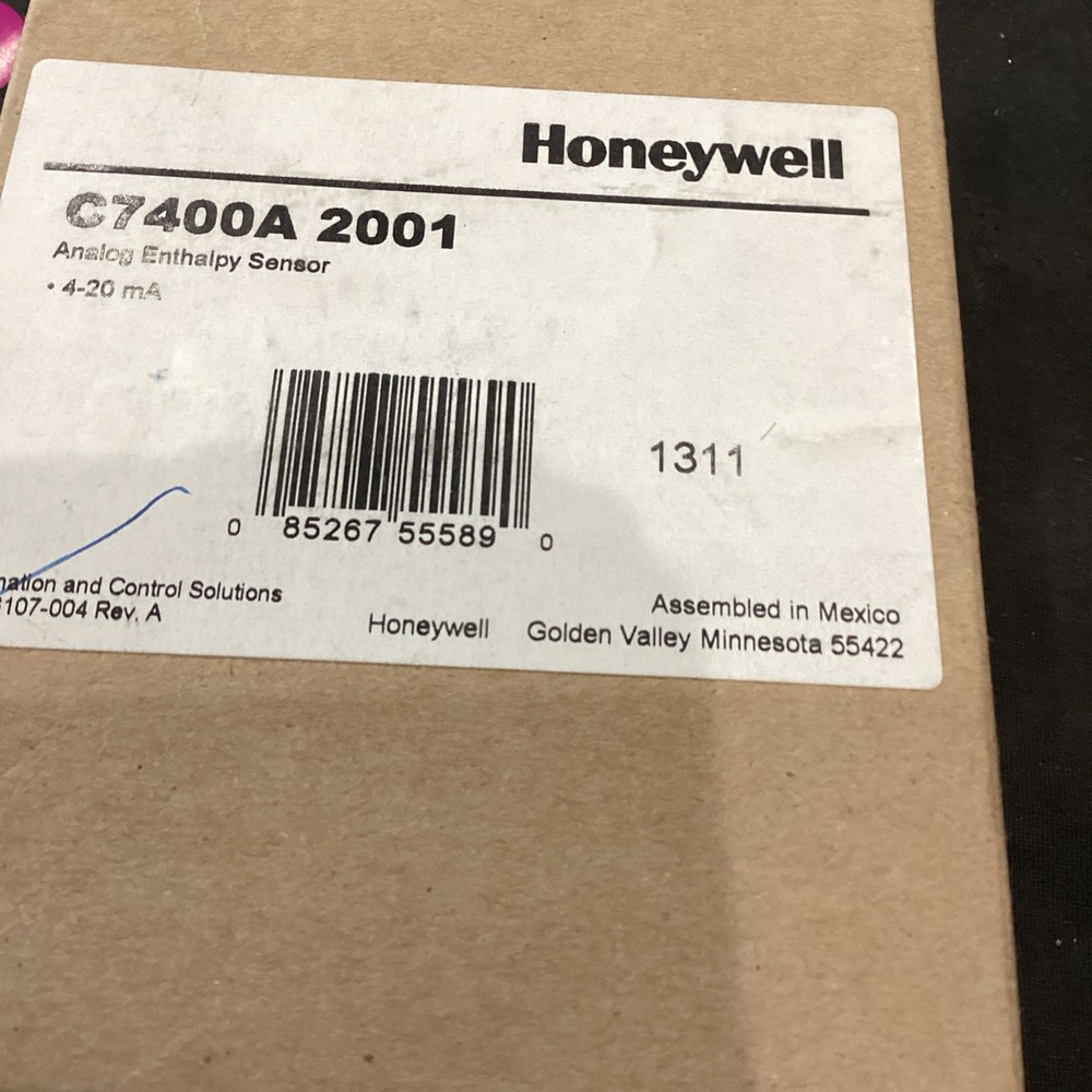 HONEYWELL C7400A2001 ENTHALPY SENSOR DUCT 4/20MA OUTPUT -- REPLACES C7400A1004