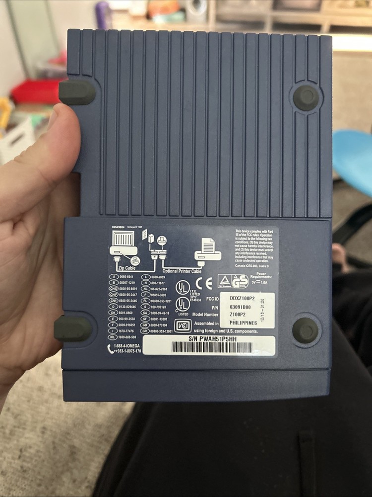 Iomega Zip 100 External Drive Parallel Port Replacement