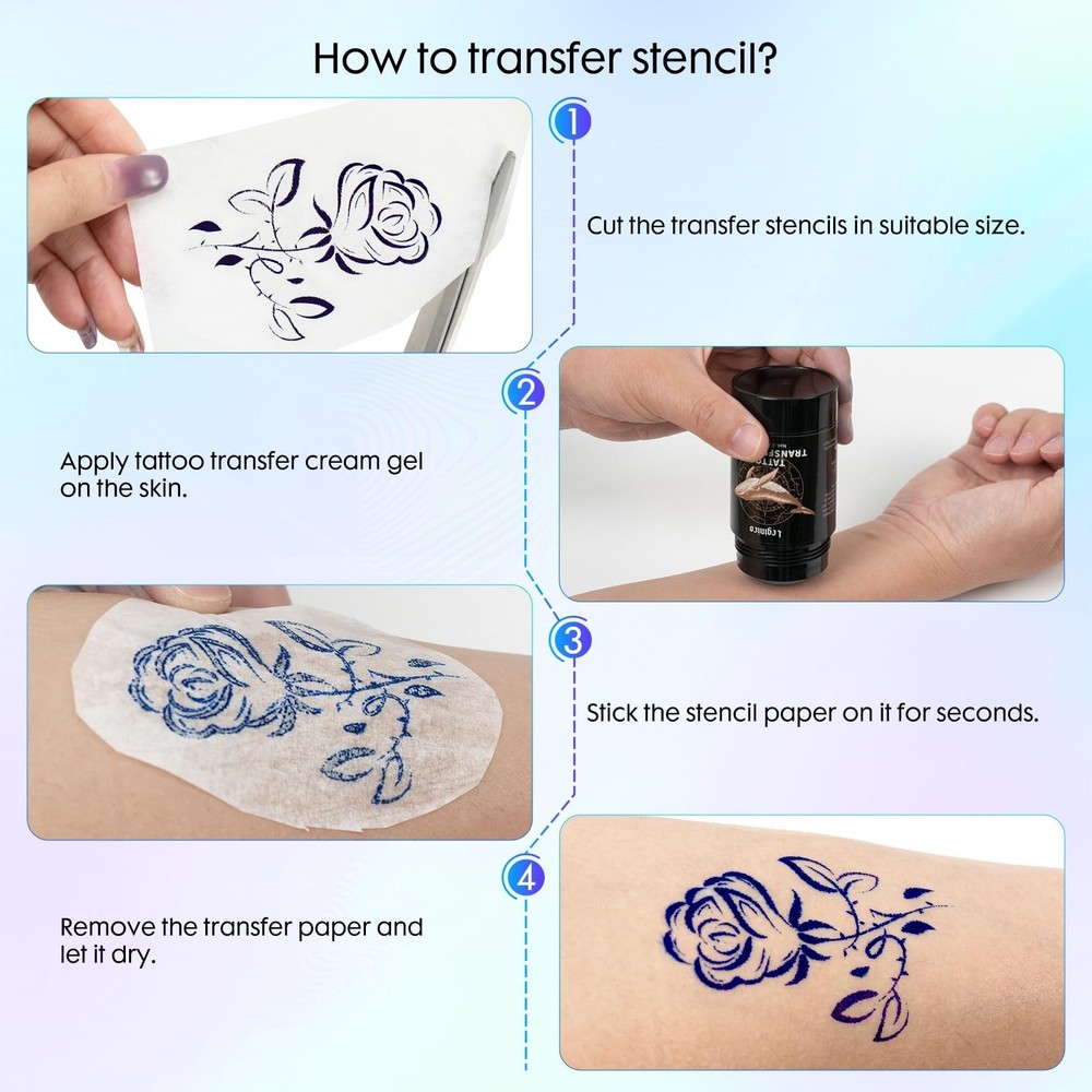 Tattoo Transfer Paper - 100 Sheets A4 Size