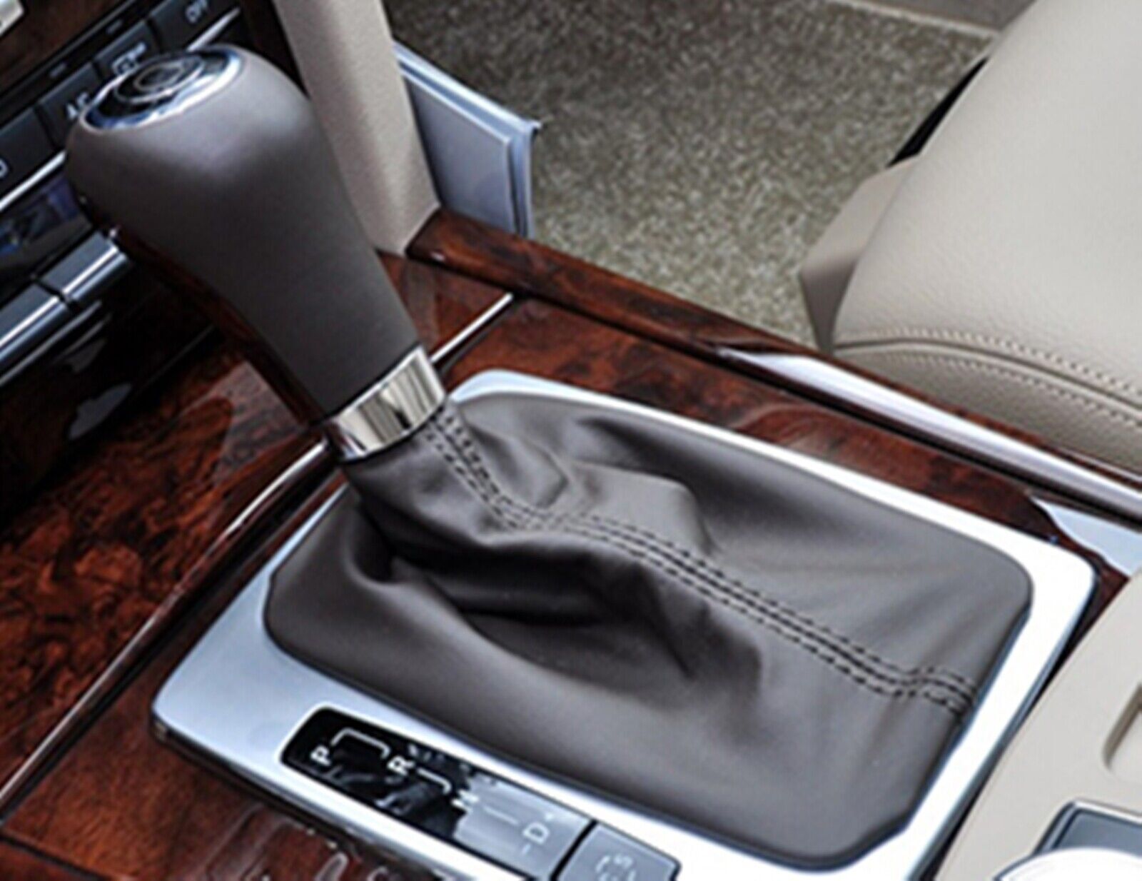 Gear Shifter Knob W/ Boot For Mercedes Benz C Class W204 C204 2007-2013 08 Mocha