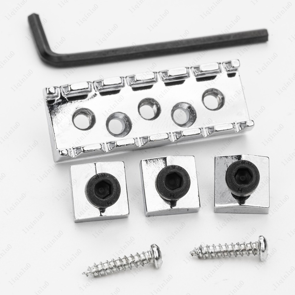 42mm Chrome Guitar Locking Nut String Lock for Floyd Rose Guitar