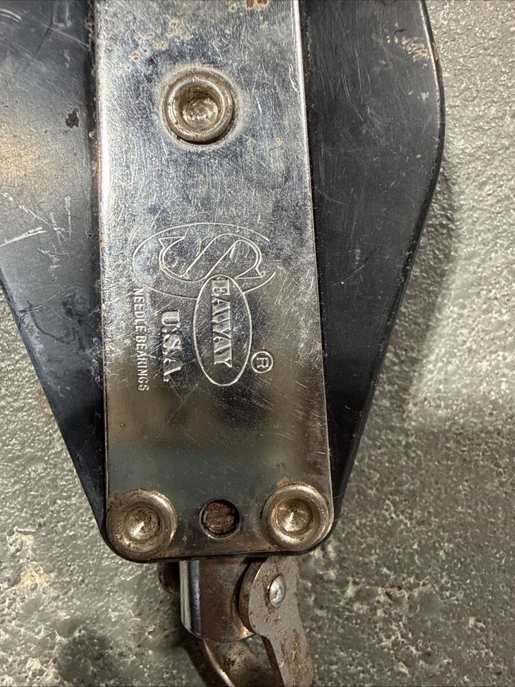 SEAWAY SINGLE BLOCK WITH A BECKET