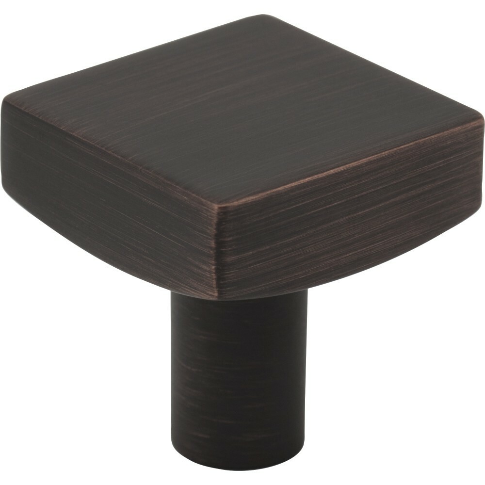 Brushed Bronze Kitchen Cabinet Square Knob Bathroom Pull Furniture Knobs 845DBAC