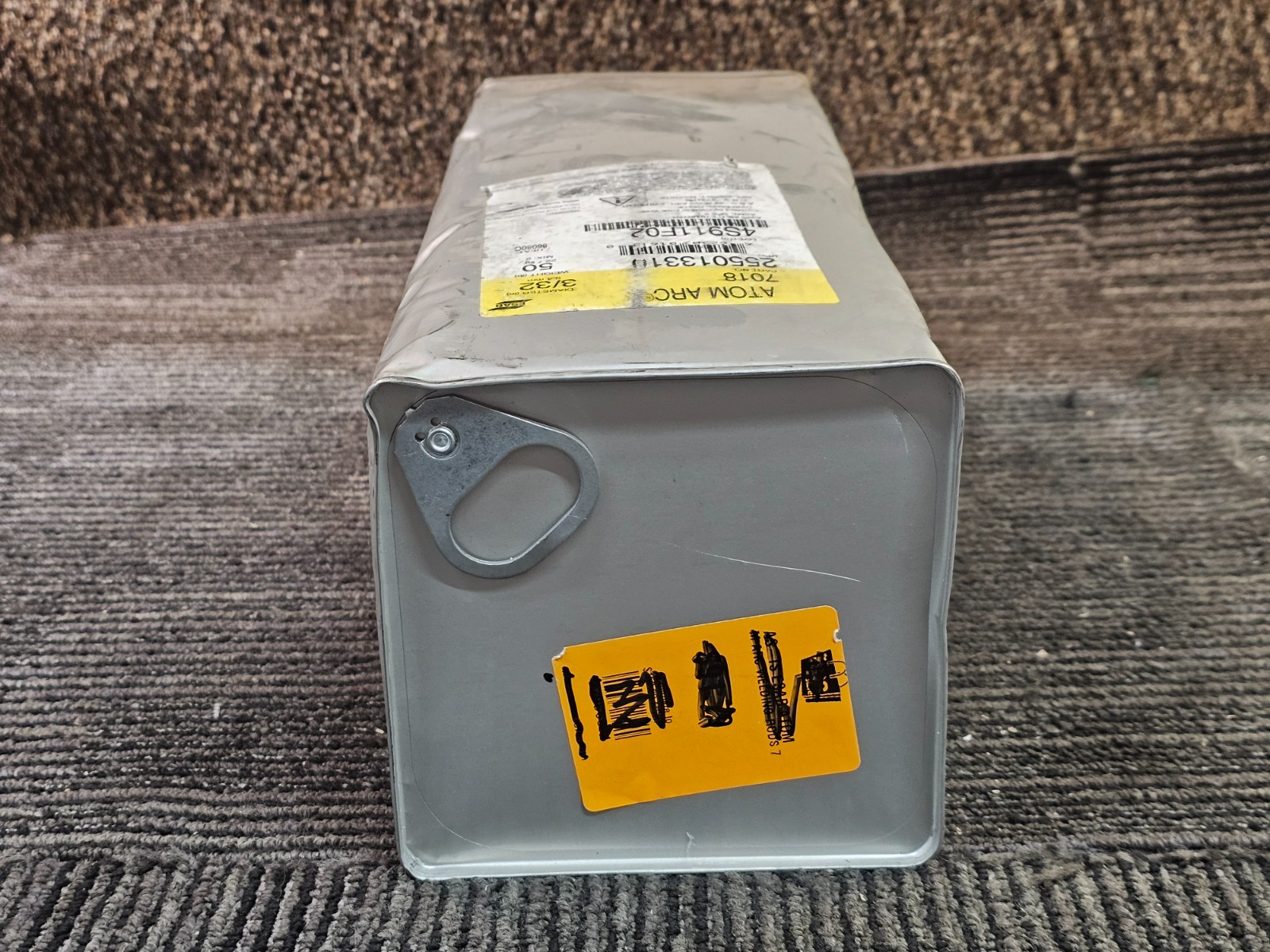 ESAB 255013310 ATOM ARC 7018 3/32in x 14in, 50 lb Stick Electrode Carbon Steel