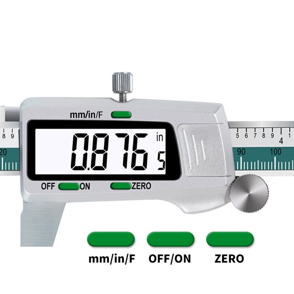 0–6" Digital Electronic Vernier Caliper LCD Gauge Vernier Caliper Micrometer