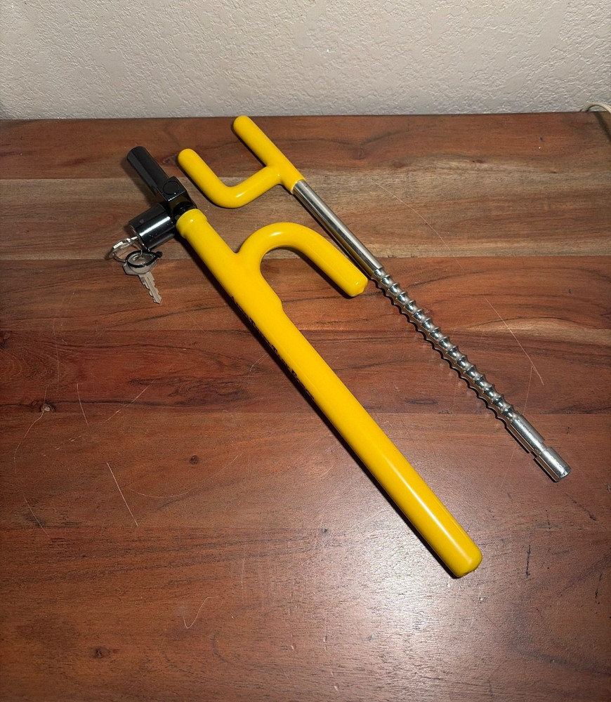 Auto Theft Task Force Steering Wheel Lock New