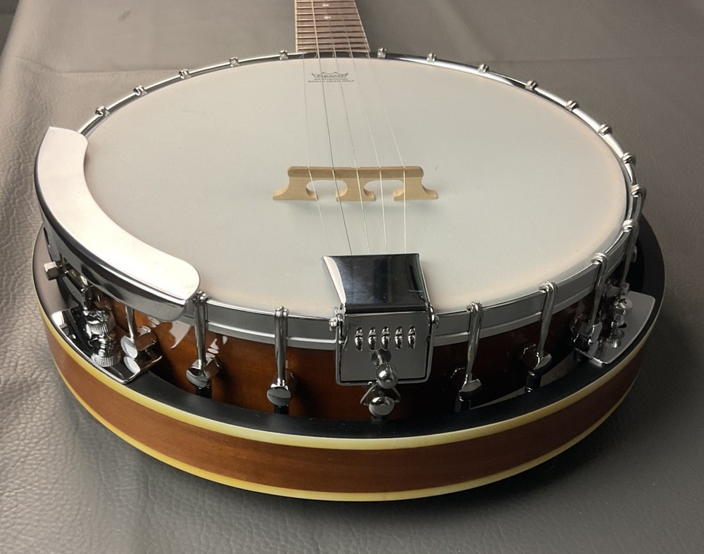 R.W. Jameson 5-String Banjo With Case Pick up