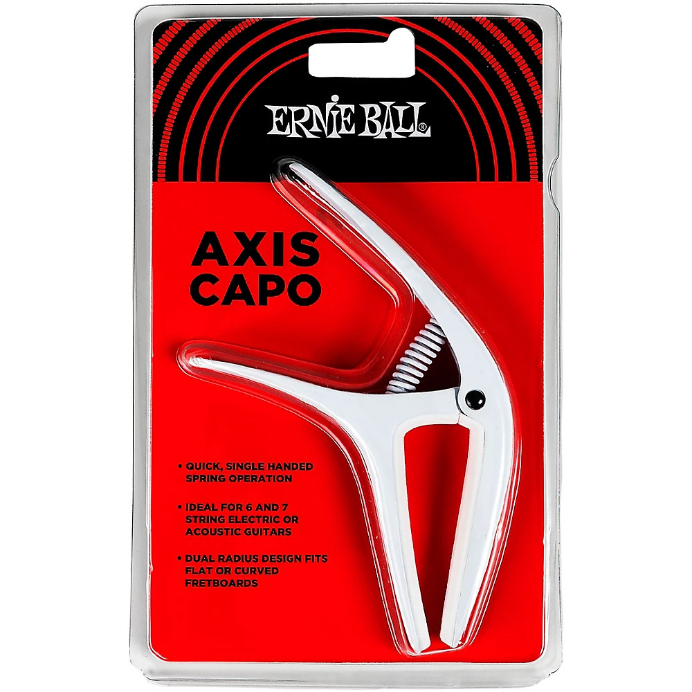 Ernie Ball Axis Capo White