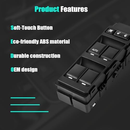 Master Power Window Control Switch for 2011 2012 2013 Chrysler 200