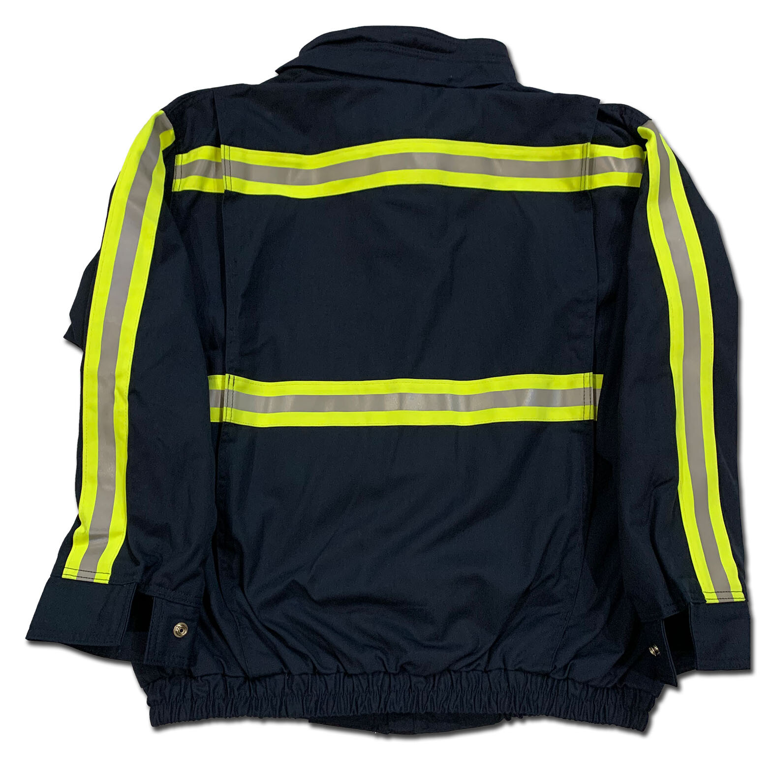 Red Kap Bomber Jacket Hi Vis Heavyweight Reflective Enhanced Vis Work Uniform