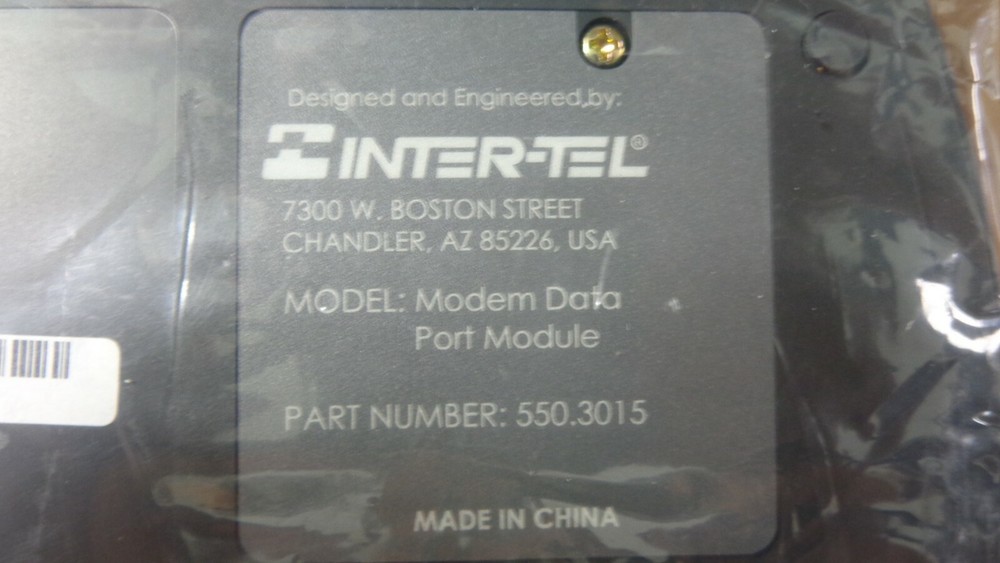 INTER-TEL 550.3015 DATA PORT MODULE