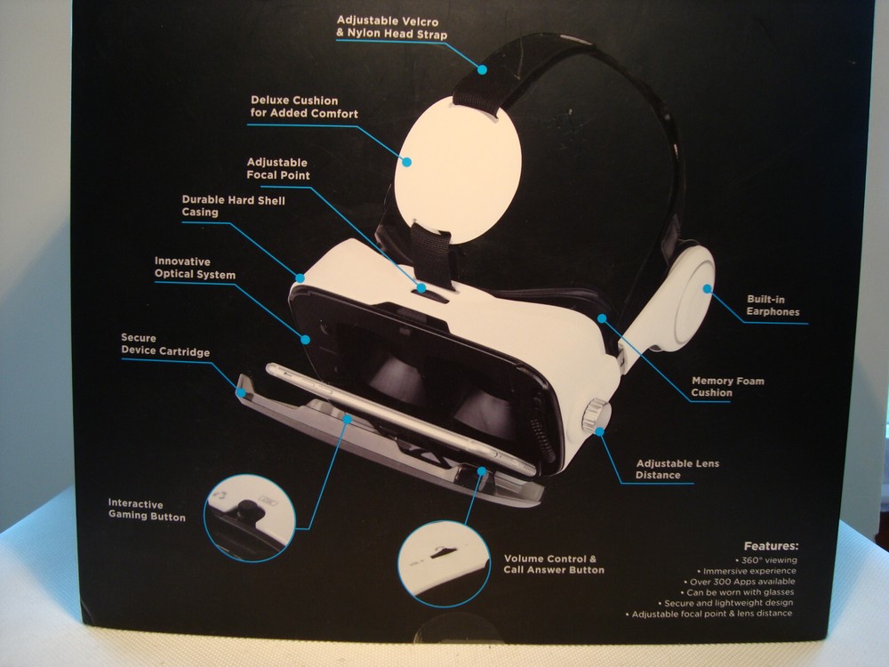 Hype i-fx Virtual reality headset new in open box.