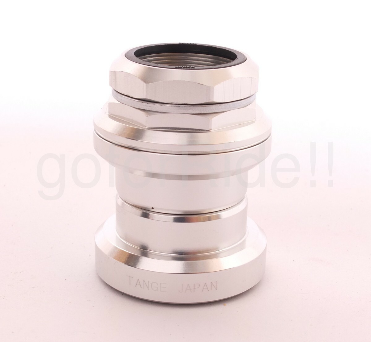 TANGE Falcon 1-1/8" Threaded Bike Headset, Crown Race 30mm, FL270C, Silver/Black