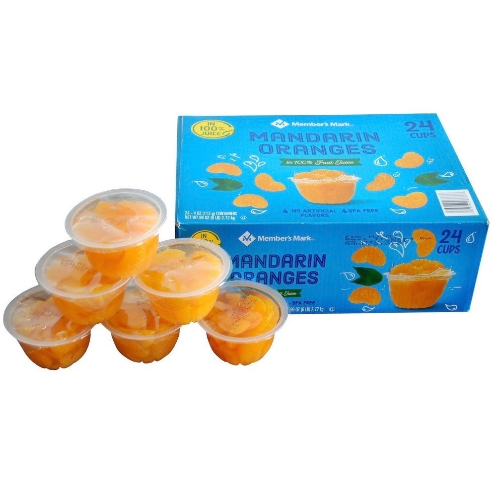 Member's Mark Mandarin Oranges (4 oz., 24 ct.)