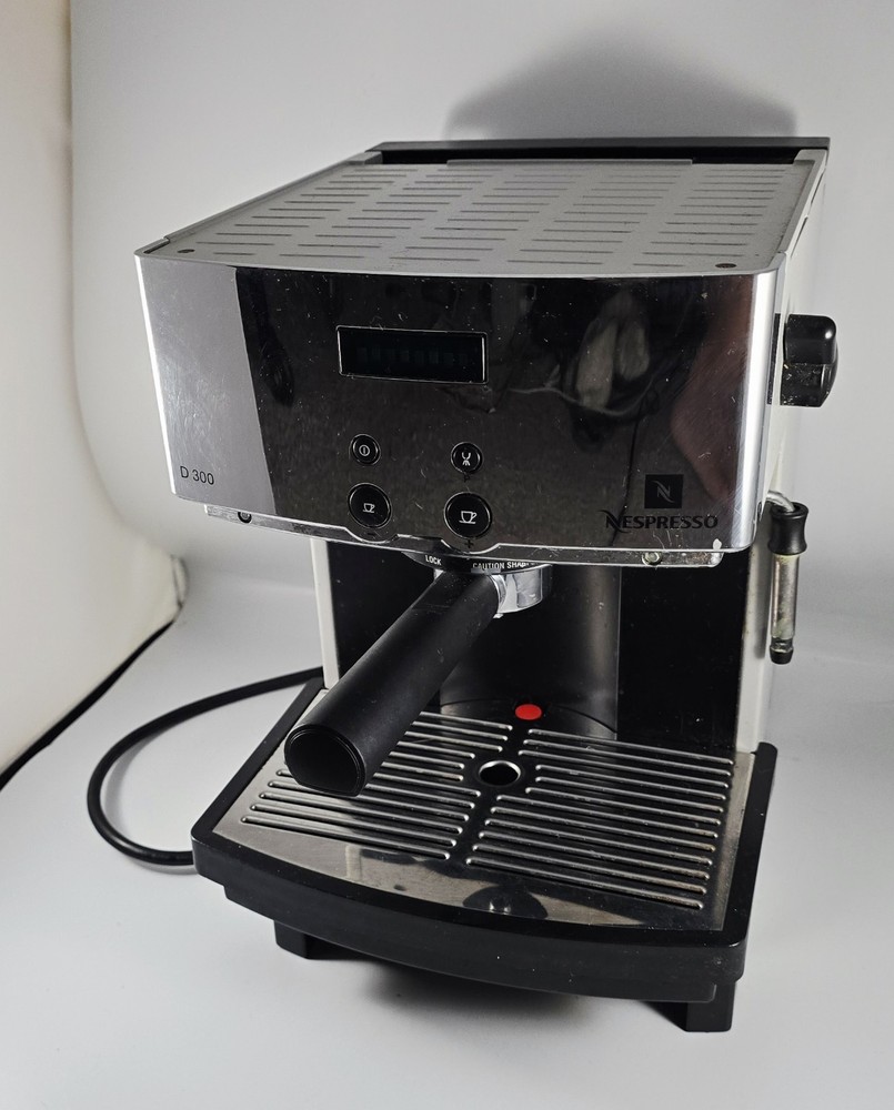 Nespresso Type D300 Stainless Commercial Coffee Machine Working Condition