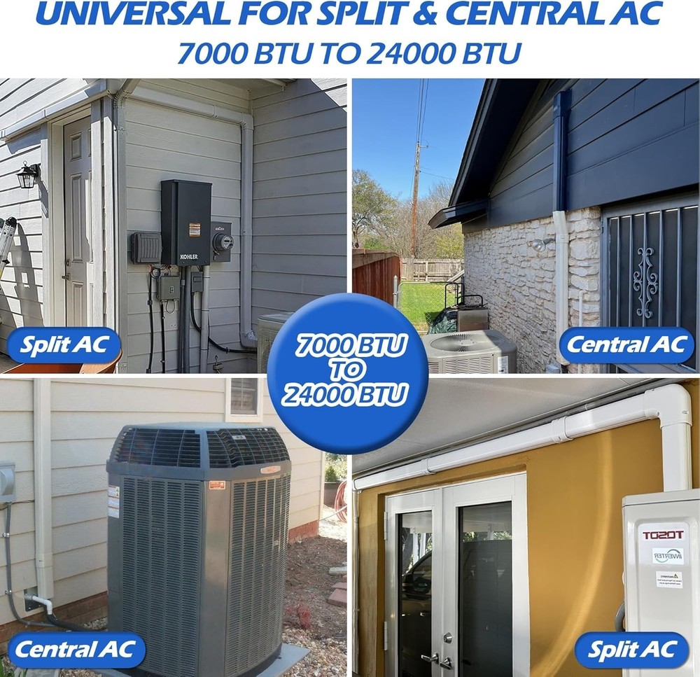 Mini-Split Line Set Cover: 3'' 17 Ft Line Hide for Mini Split Air Conditioner...