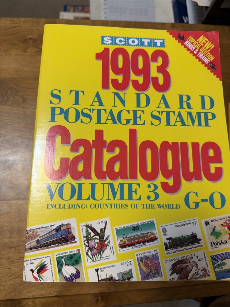Scott Standard Postage Stamp Catalog 1993 1-4 And Specialized