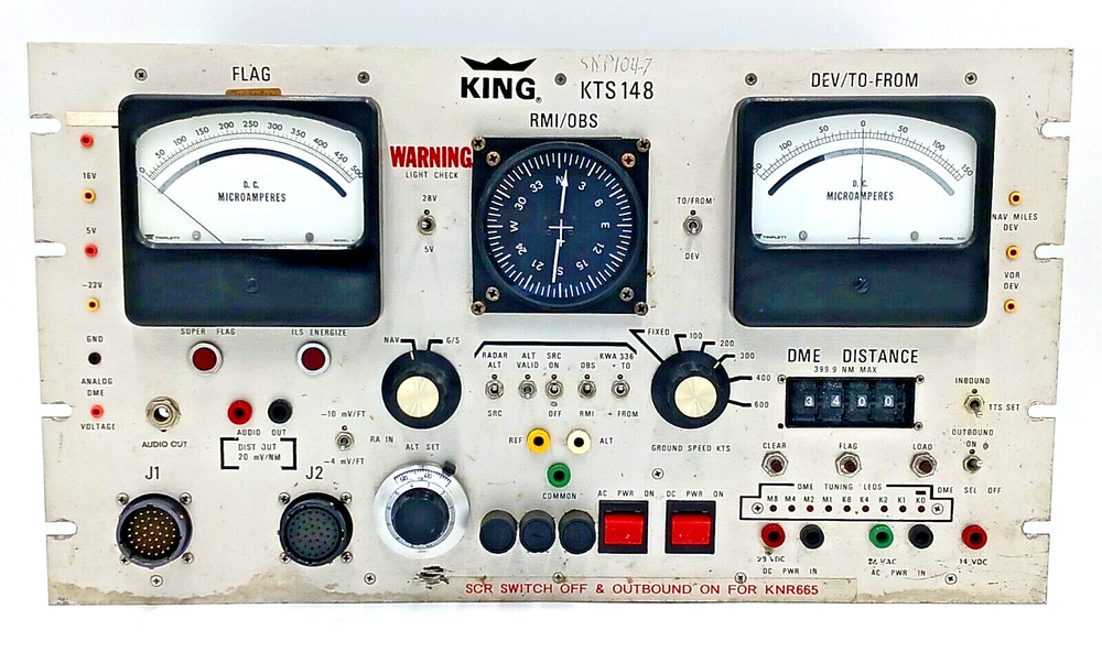 Bendix King KTS-148 Test Panel